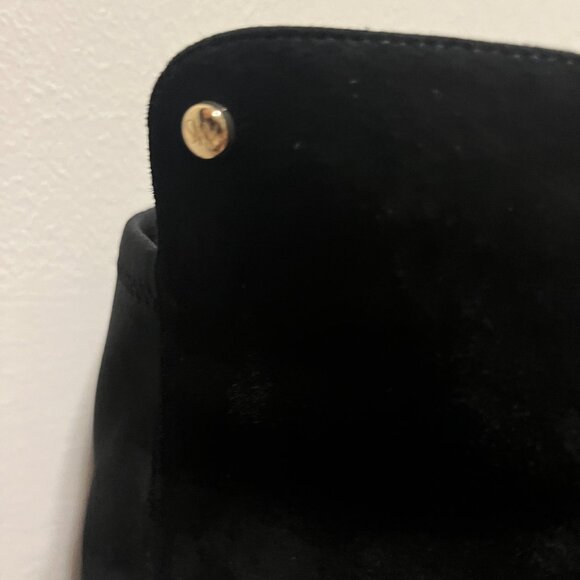 Stuart Weitzman Women's Boots Size 7.5 Black Suede Over the Knee 5050 Boot - Picture 3 of 7